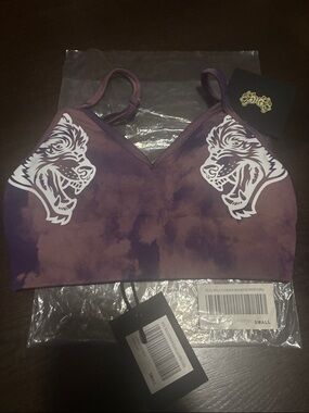 NWT Darc Sport Dual Wolf Everson Seamless Sports Bra S